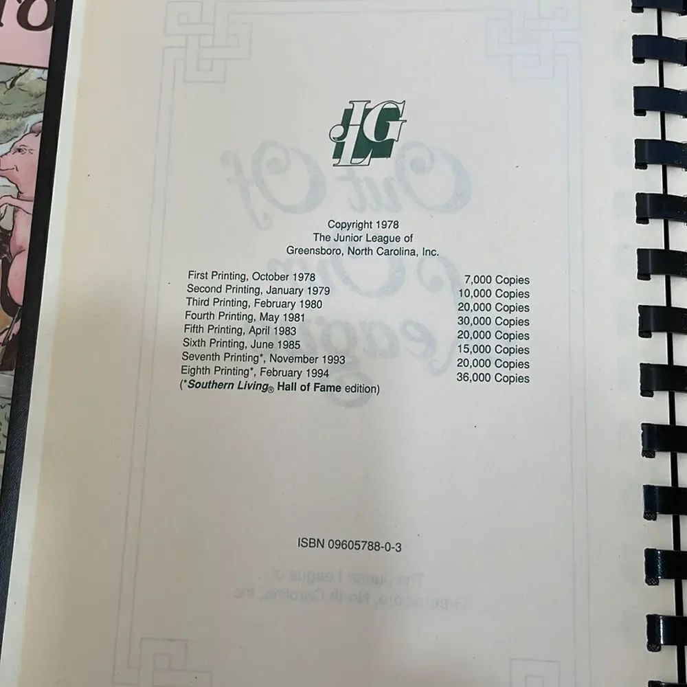 LOT OF TWO VINTAGE JUNIOR LEAGUE‎ SOUTHERN COOKBOOKS
